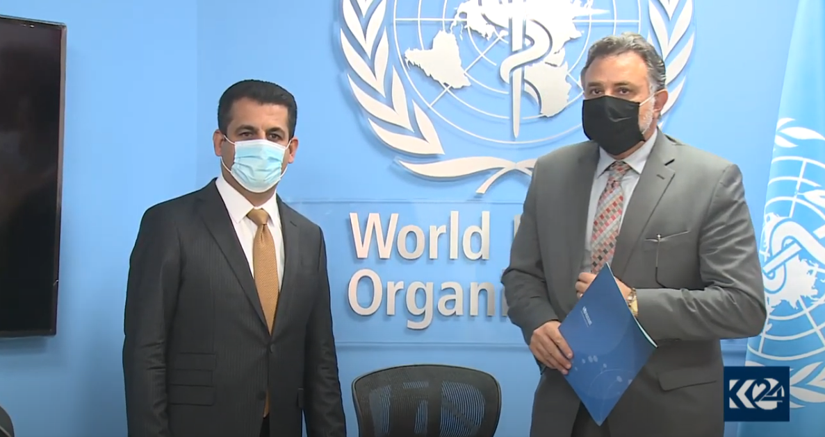 WHO opens office in Kurdistan Region, dispatches medical aid; Infected UN workers receive treatment in Erbil